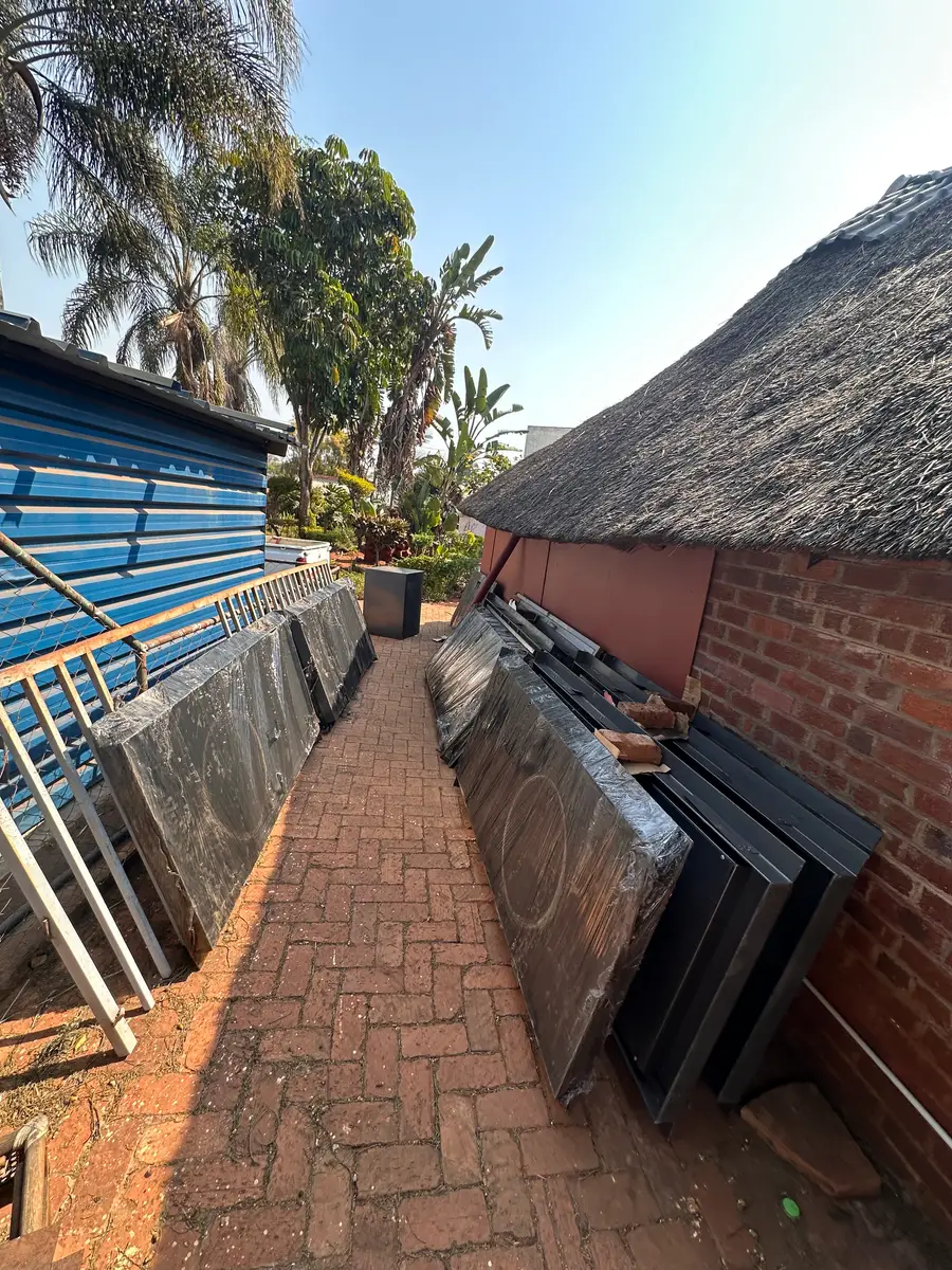 Bank strongroom door installation Harare CBD